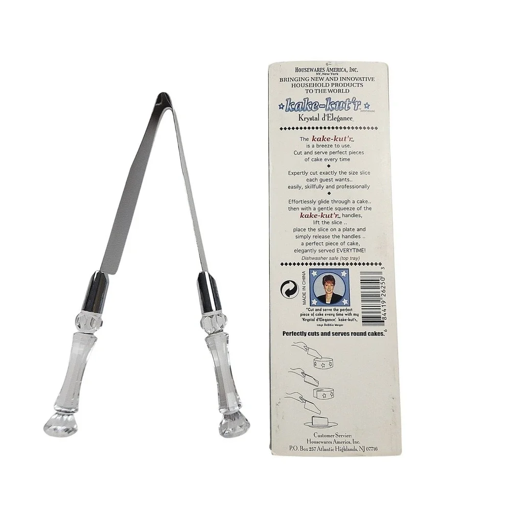 Perfect‎ Cake Cutter Server Debbie Meyer Kake Kut'r V shape Triangle